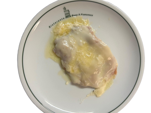 Cotoletta alla bolognese (prosciutto e formaggio)