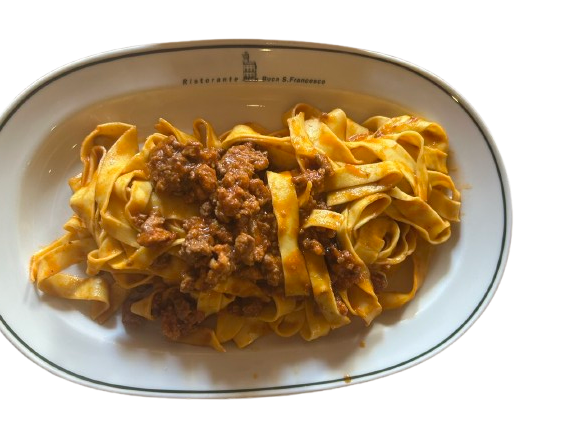 Tagliatelle al ragù di carne
